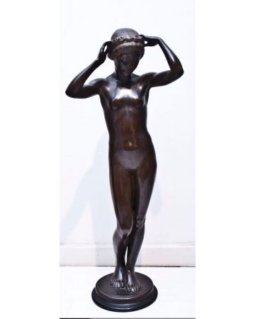 Nude Woman by Karl Gabriel - Modern Artwork