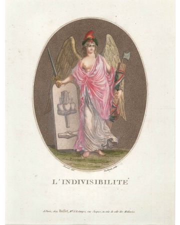 L'Indivisibilité by Duchemin - Old Masters Original Print