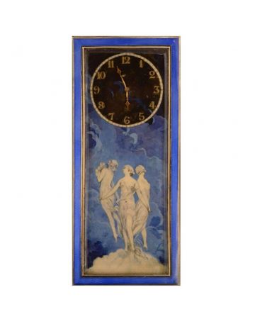 Art Nouveau Clock by Anonymous - Decorative Object