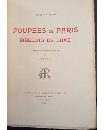 Poupées de Paris. Bibelots de luxe.