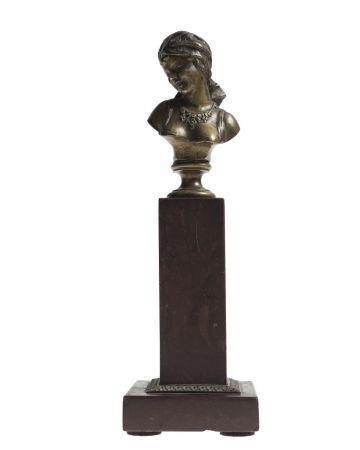 French Woman Bust by Anonymous - Decorative Object
