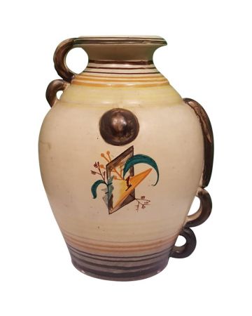 Futurist Ceramic Vase by Nicolaj Diulgheroff - Decorative Object