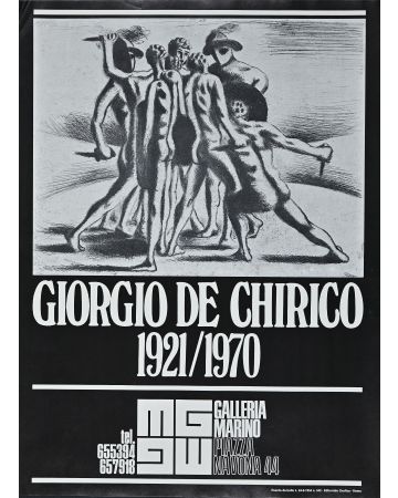 Poster Giorgio De Chirico Exhibition