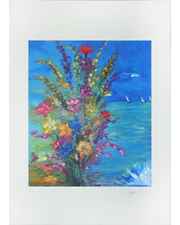 Flowers Of The Sea by Martine Goeyens - Contemporary Artwork
