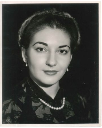 The Young Callas by an anonymous photographer - Photograph