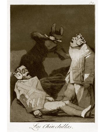Los Chinchillas by Francisco Goya - Old Master Artwork
