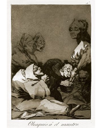 Obsequio a el Maestro by Francisco Goya - Old Master Artwork