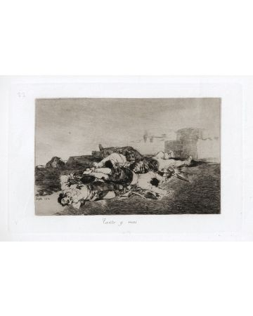 Tanto y mas by Francisco Goya - Old Masters Artwork