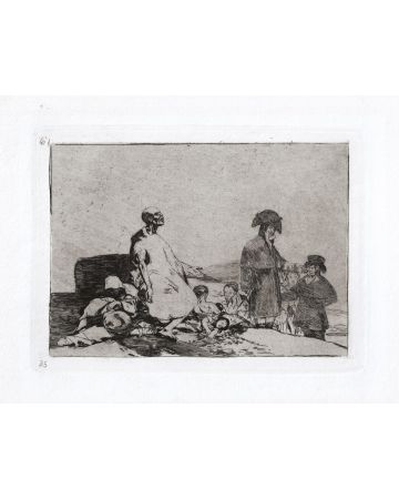 Si son di otro linage by Francisco Goya - Old Masters 