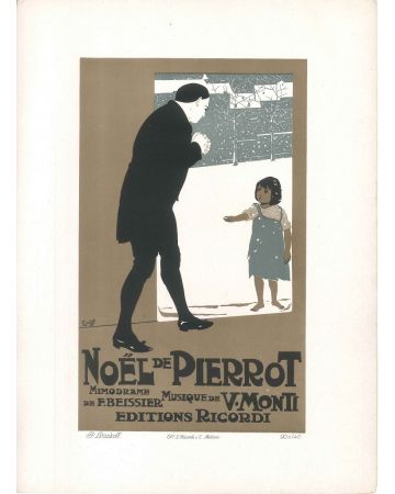 Noel de Pierrot by Franz Laskoff - Modern Artwork