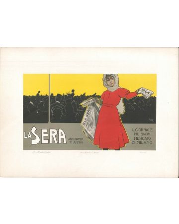 La Sera by Leopoldo Metlicovitz - Modern Artwork 