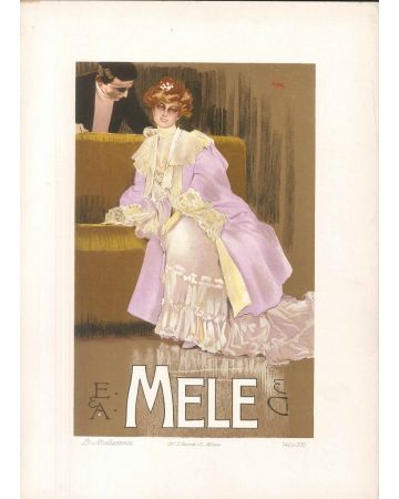 Advertising of Mele by Leopoldo Metlicovitz - Modern Artwork