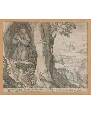 Caluppanus by Johannes Sadeler - Old Master's Original Print