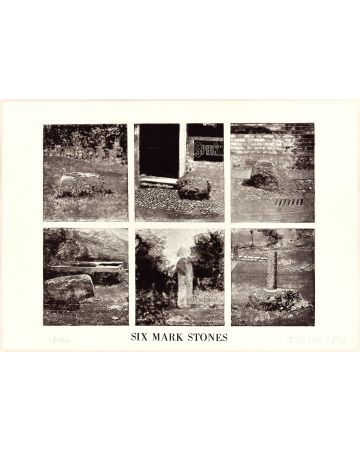 Six Mark Stones by Joe Tilson - Contemporary artwork