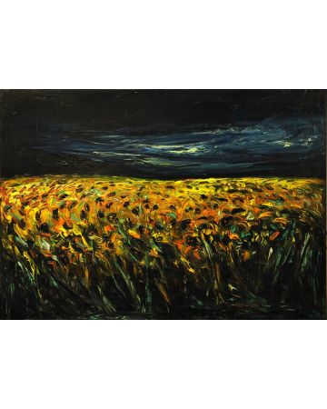 Sunflower Field by Claudio Palmieri -  Contemporary Artwork