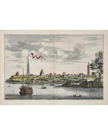 View Of Kinnungam by Pieter van der Aa - Old Master Artwork