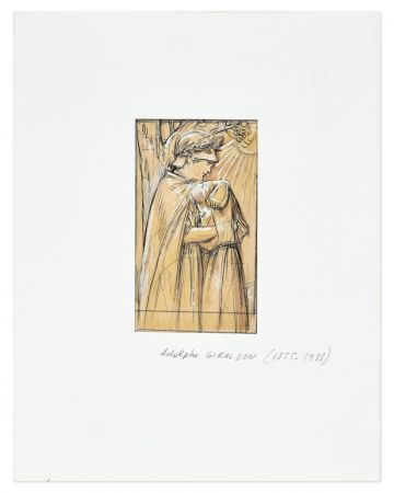 Embrace by Adolphe Giraldon - Modern Artwork