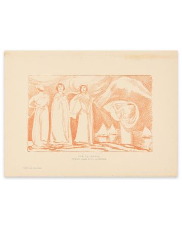 Sur La Grève by Ludwig Von Hofmann - Modern Artwork