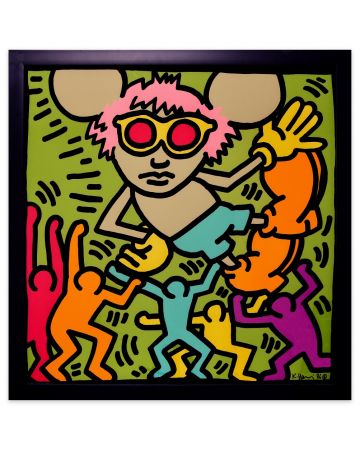 Andy Mouse by Keith Haring - Contemporary artwork