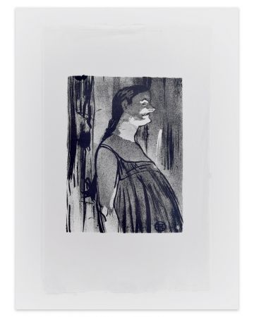 Madame Abdala - From Le Café Concert by Henri de Toulouse-Lautrec - Modern Artwork