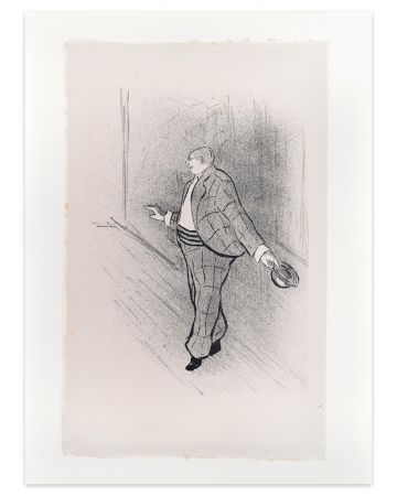 Libert - From Le Café Concert by Henri de Toulouse-Lautrec - Modern Artwork