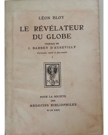 Lé révélateur du globe I by Léon Bloy - Rare Book