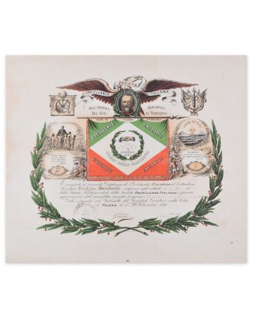 Società Fratellanza Italiana - Modern manuscript