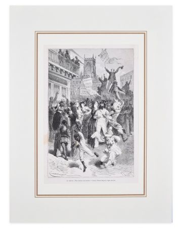 Le Carneval by Charles Laplante, after Emile Bayard - Modern Artwork