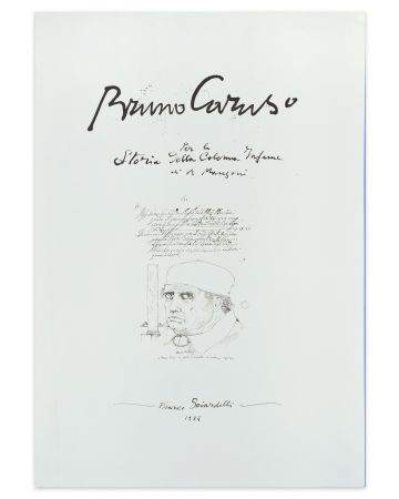 La peste, il sospetto, la colonna infame by Bruno Caruso - Cointemporary artwork