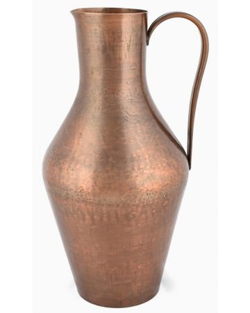 Copper Vase With Handle - Decorative Objects