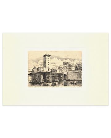 La Pompe Notre Dame by Charles Meryon - Old Master's artwork