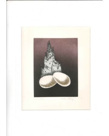 Une Cathedrale by Man Ray -  Contemporary artwork
