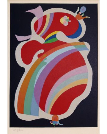 La Forme rouge by Vasilij Kandinsky - Modern Artwork