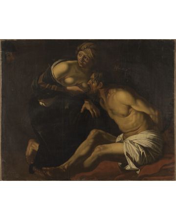 Roman Charity by Anonymous - Old Master's Artwork