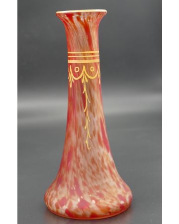 Red Marbled Vase - Decorative Objects