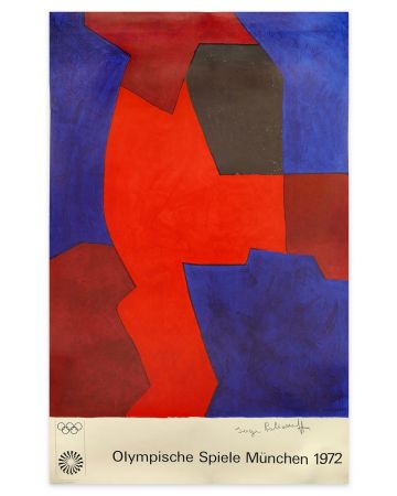 Munich Olympic Games by Serge Poliakoff - Contemporary Artwork