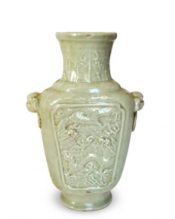 Celadon Porcelain Vase - Design and Decorative Object