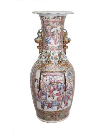 Quind Dynasty Baluster Vase - Decorative Objects