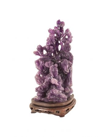 An Amethyst Carving - Decorative Objects