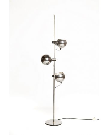 Floor Chrome Lamp by Anonymous - Design Lamp