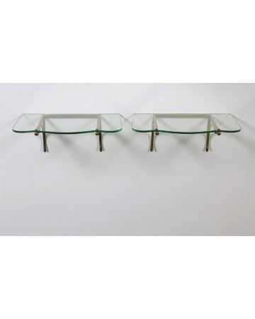 Couple of Glass Shelves - Design Furniture