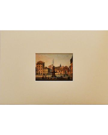 "Barberini Square" by Anonymous - Modern Artwork