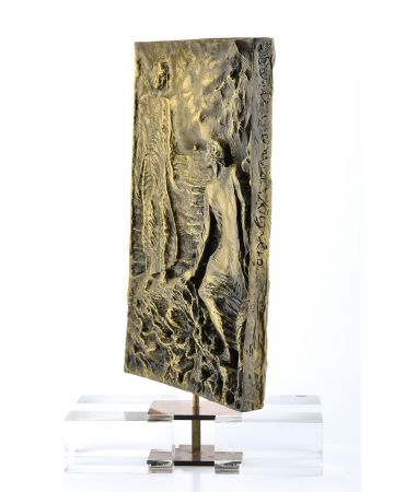 Dante meets Virgil - Sculpture by Pericle Fazzini - Contemporary Artwork