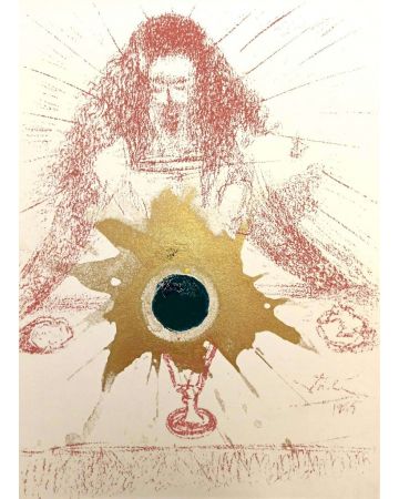 Sanguis Novi Testamenti - From "Biblia Sacra" by Salvador Dalì - Surrealist Artwork