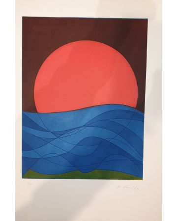 Plate I from Suns/Landscapes by Roberto Crippa - Contemporary Artwork 