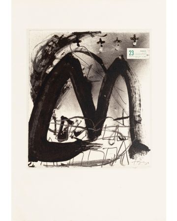 23 F by Antoni Tàpies - Contemporary Artwork