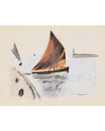 Boat by Anonymous artist - Modern Artwork