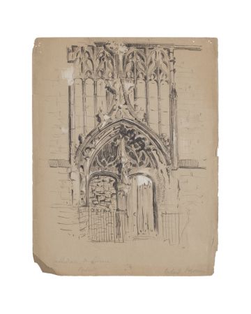 Portal of the Cathedral by Anonymous - Modern Artwork 