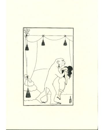 The Murders in the Rue Morgue by Aubrey Vincent Beardsley.- Modern Artwork