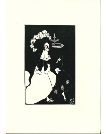 Messalina and her Companion by Aubrey Vincent Beardsley.- Modern Artwork